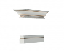 Taranko -  verona lewy v-cokół i korona do szaf i regałów